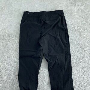 Chicos Womens Black Dress Pants Size 15P 5517
